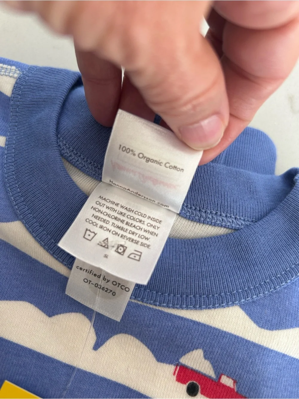 Hanna Andersson Organic Cotton Kids Pajamas, NWT, Size 5